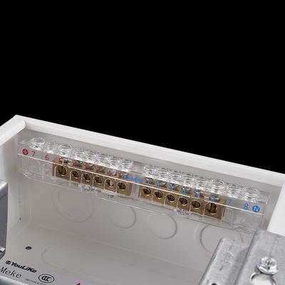 7 Möglichkeits-einphasig-Metalleinschließungs-elektrischer Stromkreis-Netzverteilungs-Brett für Innen